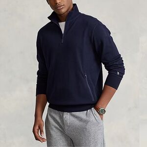 Polo Ralph Lauren • Wool Terry Quarter-Zip Pullover